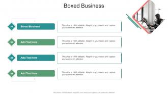 Boxed Business In Powerpoint And Google Slides Cpb