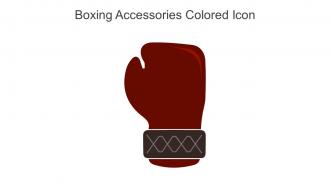 Boxing Accessories Colored Icon In Powerpoint Pptx Png And Editable Eps Format