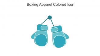 Boxing Apparel Colored Icon In Powerpoint Pptx Png And Editable Eps Format