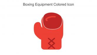 Boxing Equipment Colored Icon In Powerpoint Pptx Png And Editable Eps Format