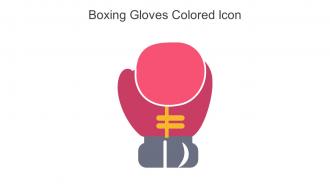 Boxing Gloves Colored Icon In Powerpoint Pptx Png And Editable Eps Format