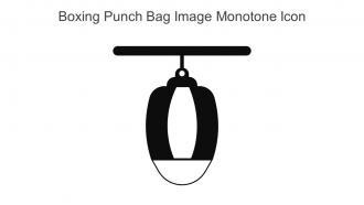 Boxing Punch Bag Image Monotone Icon In Powerpoint Pptx Png And Editable Eps Format
