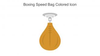 Boxing Speed Bag Colored Icon In Powerpoint Pptx Png And Editable Eps Format