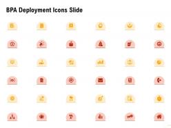 Bpa deployment icons slide ppt powerpoint presentation backgrounds