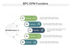 Bpc epm functions ppt powerpoint presentation slides model cpb