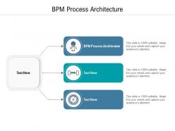 Bpm process architecture ppt powerpoint presentation show format cpb