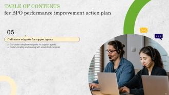 BPO Performance Improvement Action Plan Powerpoint Presentation Slides Editable Captivating