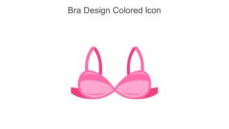 Bra Design Colored Icon In Powerpoint Pptx Png And Editable Eps Format
