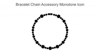 Bracelet Chain Accessory Monotone Icon In Powerpoint Pptx Png And Editable Eps Format