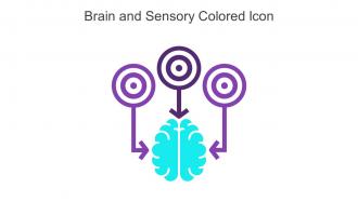 Brain And Sensory Colored Icon In Powerpoint Pptx Png And Editable Eps Format