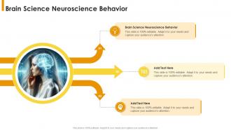 Brain Science Neuroscience Behavior Ppt Sample Cpp