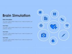 Brain simulation ppt powerpoint presentation show