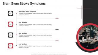 Brain Stem Stroke Symptoms In Powerpoint And Google Slides Cpb