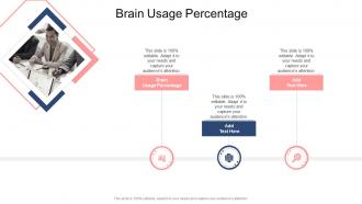 Brain Usage Percentage In Powerpoint And Google Slides Cpb