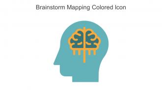 Brainstorm Mapping Colored Icon In Powerpoint Pptx Png And Editable Eps Format