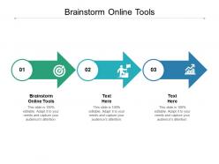 Brainstorm online tools ppt powerpoint presentation file guidelines cpb