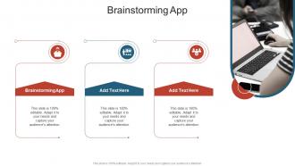 Brainstorming App In Powerpoint And Google Slides Cpb