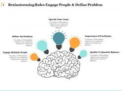 Brainstorming Creative Idea Plan Business Success Challenges Learn