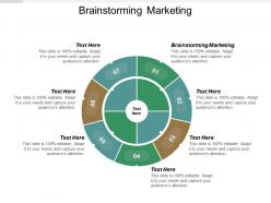 Brainstorming marketing ppt powerpoint presentation file professional cpb
