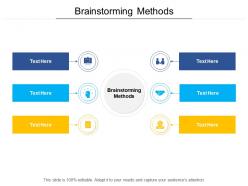 Brainstorming methods ppt powerpoint presentation ideas background image cpb