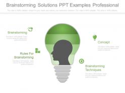 Brainstorming solutions ppt examples professional
