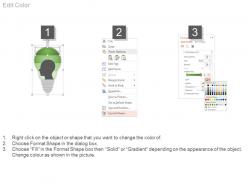 44457312 style variety 3 idea-bulb 4 piece powerpoint presentation diagram infographic slide