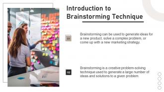 Brainstorming Technique Powerpoint Presentation And Google Slides ICP Multipurpose Interactive
