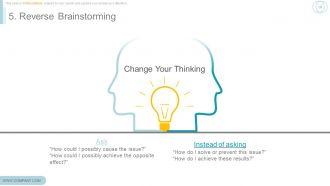 Brainstorming tricks to inspire brilliant ideas complete powerpoint deck with slides