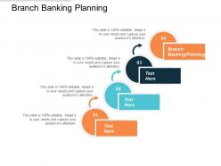 Branch banking planning ppt powerpoint presentation infographic template graphic tipscpb
