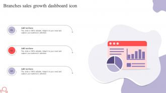 Branches Sales Growth Dashboard Icon