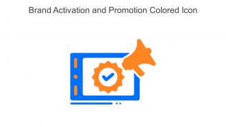 Brand Activation And Promotion Colored Icon In Powerpoint Pptx Png And Editable Eps Format
