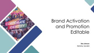 Brand Activation And Promotion Editable PPT Information AT