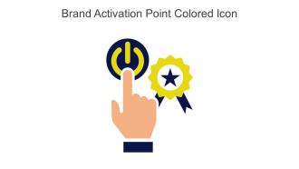 Brand Activation Point Colored Icon In Powerpoint Pptx Png And Editable Eps Format
