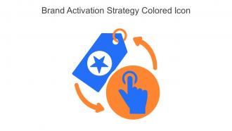 Brand Activation Strategy Colored Icon In Powerpoint Pptx Png And Editable Eps Format
