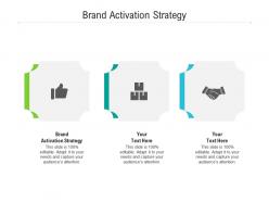 Brand activation strategy ppt powerpoint presentation pictures backgrounds cpb