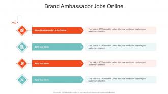 Brand Ambassador Jobs Online In Powerpoint And Google Slides Cpb