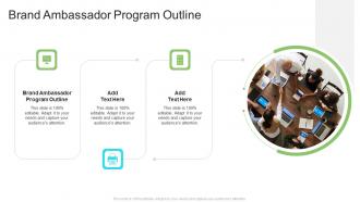 Brand Ambassador Program Outline In Powerpoint And Google Slides Cpb