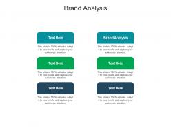 Brand analysis ppt powerpoint presentation styles templates cpb