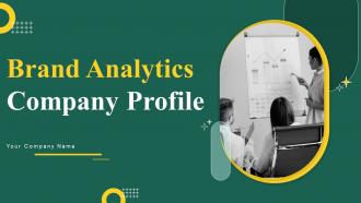 Brand Analytics Company Profile Powerpoint Presentation Slides CP CD V
