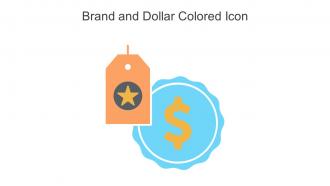 Brand And Dollar Colored Icon In Powerpoint Pptx Png And Editable Eps Format