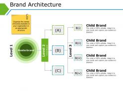 Brand Architecture Example Of Ppt Presentation