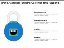Brand awareness bringing customer time respond competitor brand