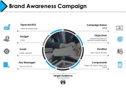 Brand Awareness Campaign Powerpoint Presentation Template 1