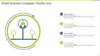 Brand Awareness Campaign Timeline Icon