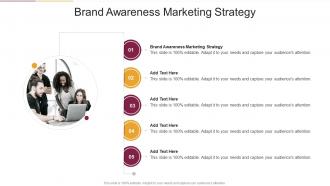 Brand Awareness Marketing Strategy In Powerpoint And Google Slides Cpb