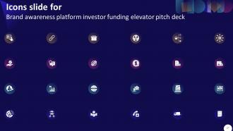 Brand Awareness Platform Investor Funding Elevator Pitch Deck Ppt Template Visual Unique