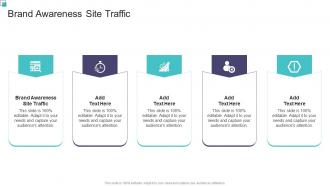 Brand Awareness Site Traffic In Powerpoint And Google Slides Cpb