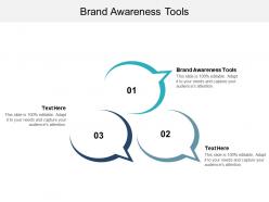 Brand awareness tools ppt powerpoint presentation slides introduction cpb