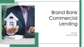 Brand Bank Commercial Lending PPT Information ACP