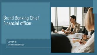 Brand Banking Chief Financial Officer PPT Graphics ACP